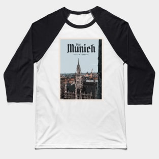 Visit Munich Baseball T-Shirt